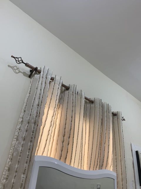 Curtains with holders