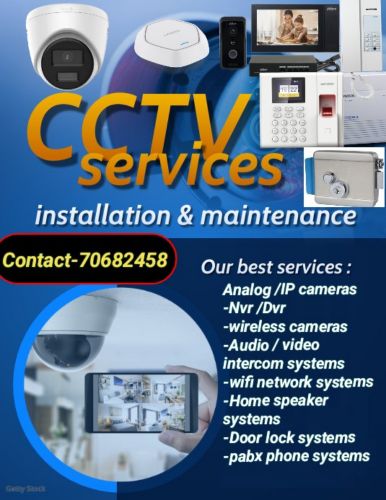 Cctv installation and maintenance