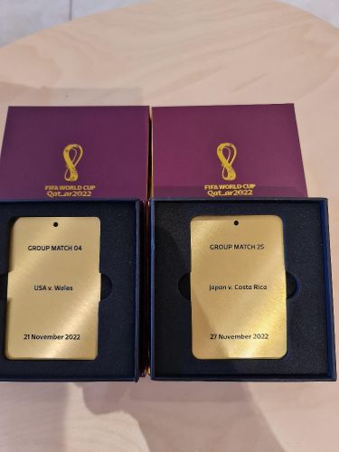 Fifa world cup gold tickets