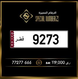 Special NumberZ 9273