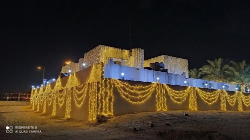Doha wedding lighting design