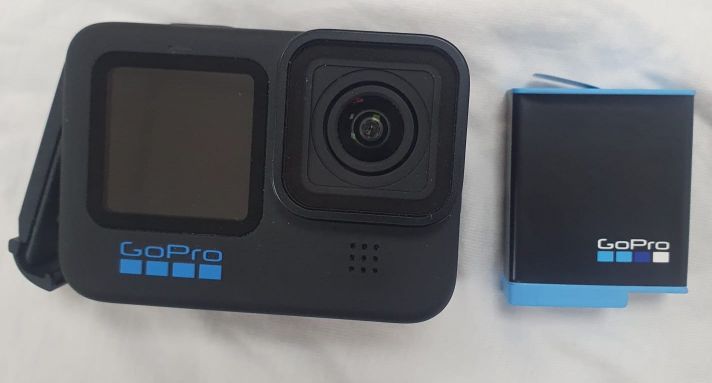 Gopro 10 action camera with accessories