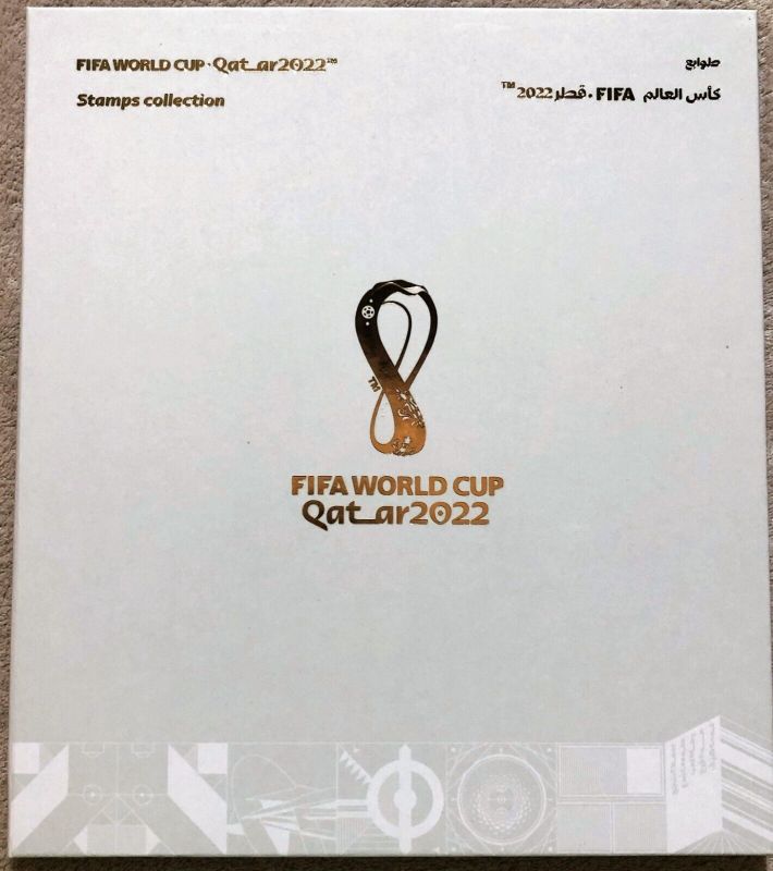 ALL FIFA WORLD CUP QATAR 2022 STAMPS COLLECTION in 1 SPECIAL FOLDER
