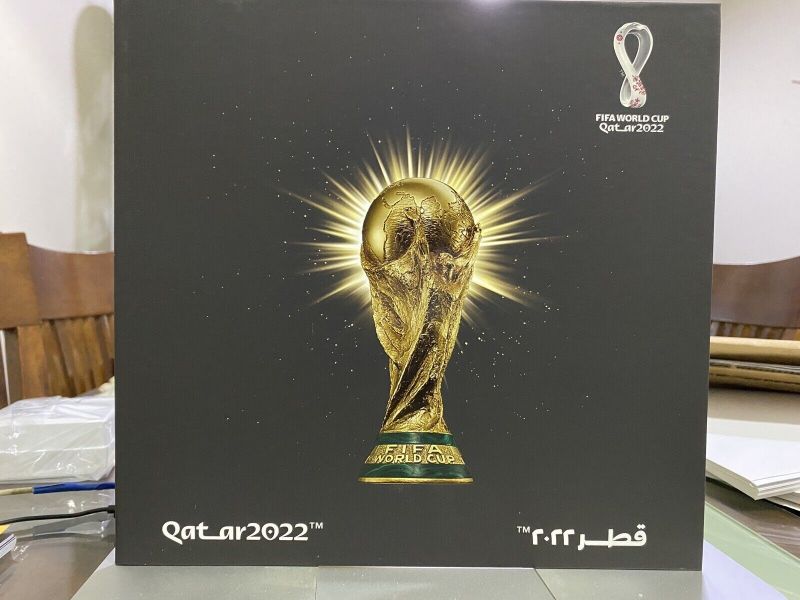 FIFA Qatar World Cup Folder FDC & Stamp & Postcard Final Ceremony 18-12-2022