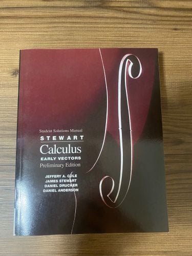 Calculus Early Vectors Solutions 