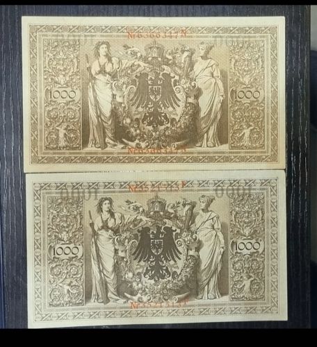 2 Huge Germany Notes 1910