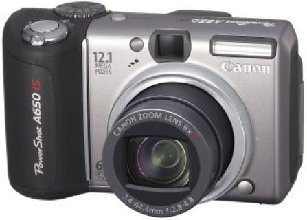 Canon Powershot A650 IS Digital Camera