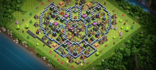 cash of clans max Town Hall 13
