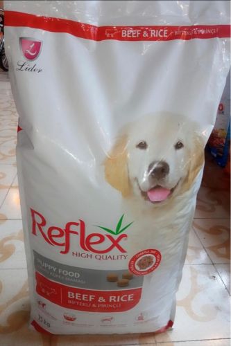 reflex dog food puppy 
