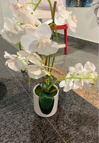 fake orchid flower design