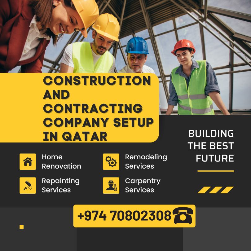 Construction and Contracting Company Setup in Qatar