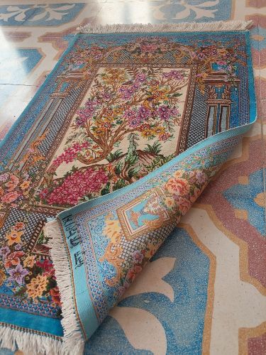 Iranian handwoven carpet , life