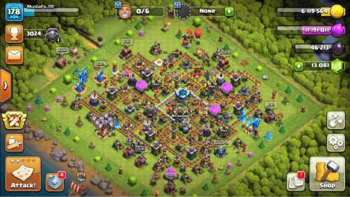 clash of clans account 