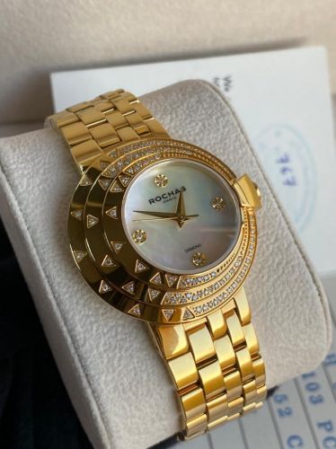 Original Rochas diamond watch new