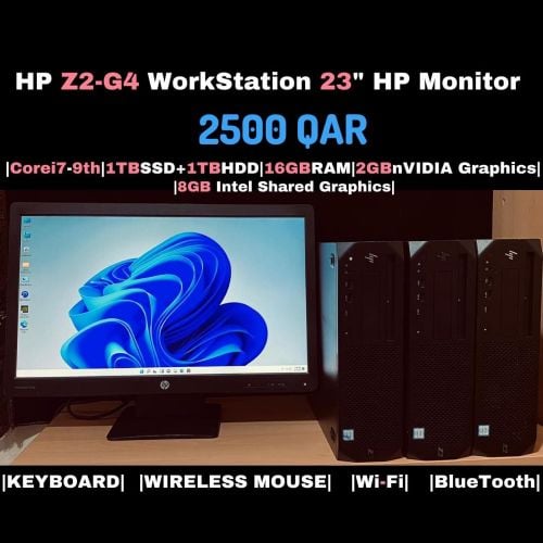 HP Z2|i7-9th|16GB|1TBSSD+1TBHDD|