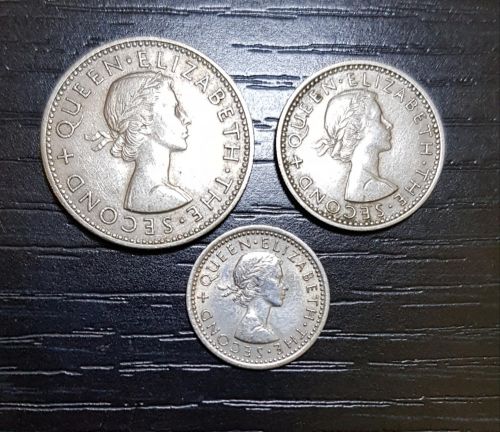 UK Elizabeth ii 1964 coins