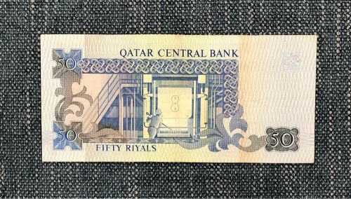 ‎‎‎‎Old Qatar currency 50