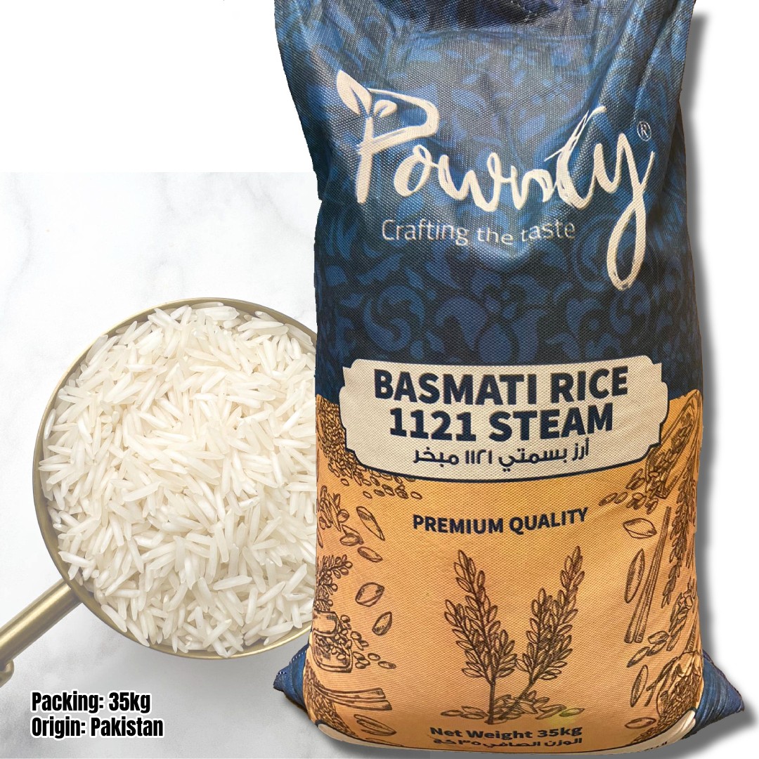 1121 Steam Basmati Rice 35KG 