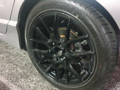 17in rims with tires