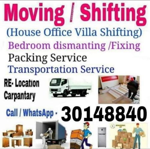 Shifting and Moving home, office