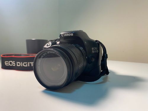Canon 550D with other stuff