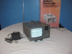 Antique Portable TV