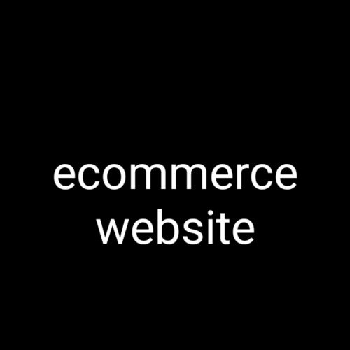ecommerce website/online for sale