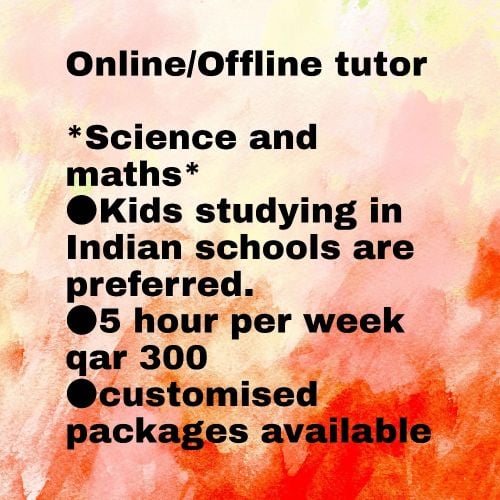 Online/Offline tutor