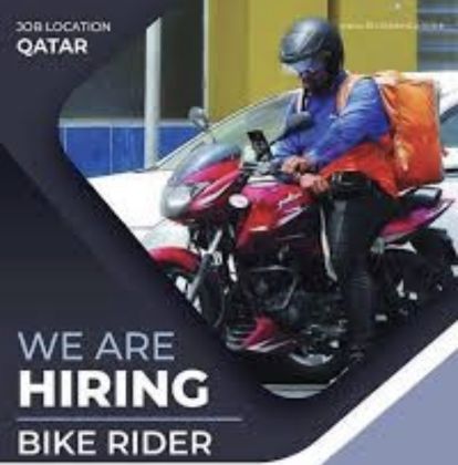 hiring bike driver urgent 