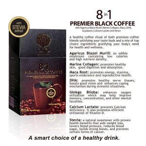 Coffee 8&1 with Stevia