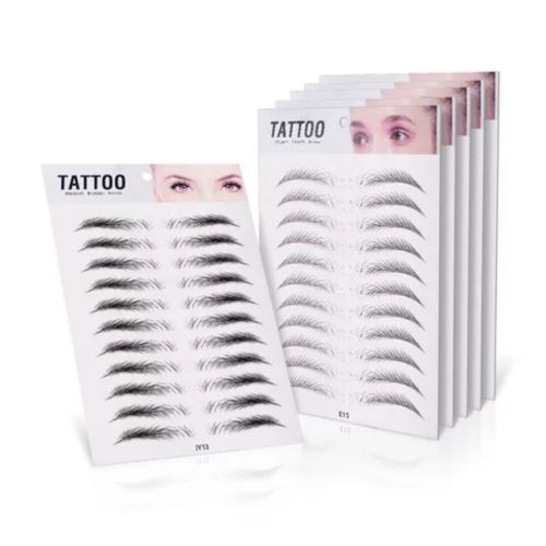 Eyebrows stickers 18 types