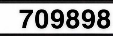 Car number for sale